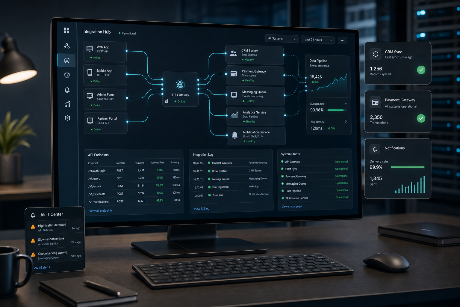 API integration and workflow automation project example